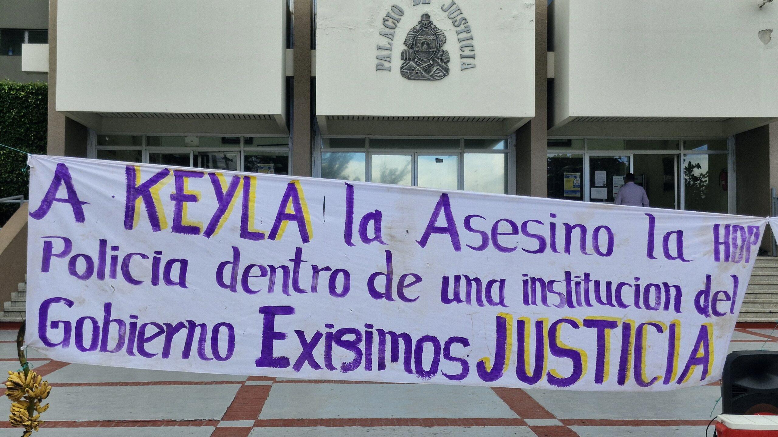 Plantón Keyla CSJ